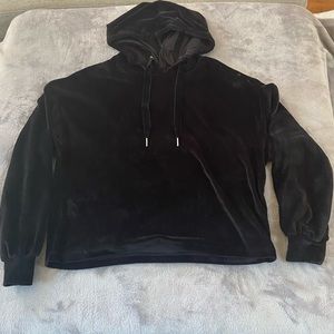 Wild Fable Fuzzy Black Hoodie